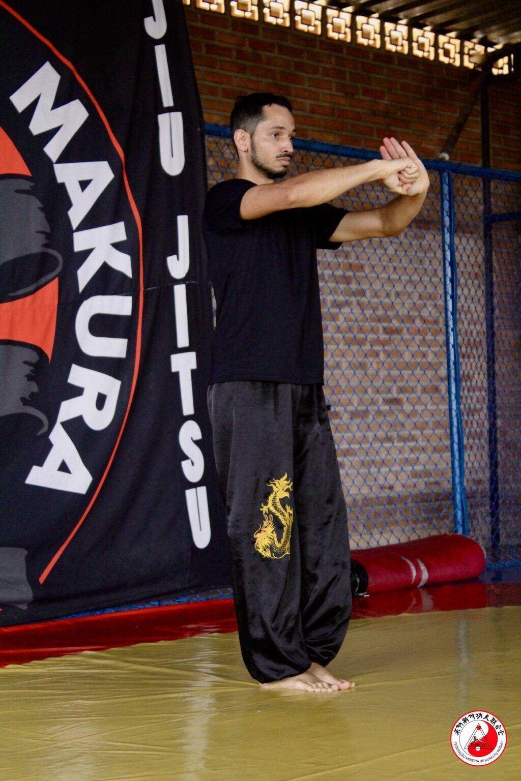 Rotina de Taolu executada no treinamento