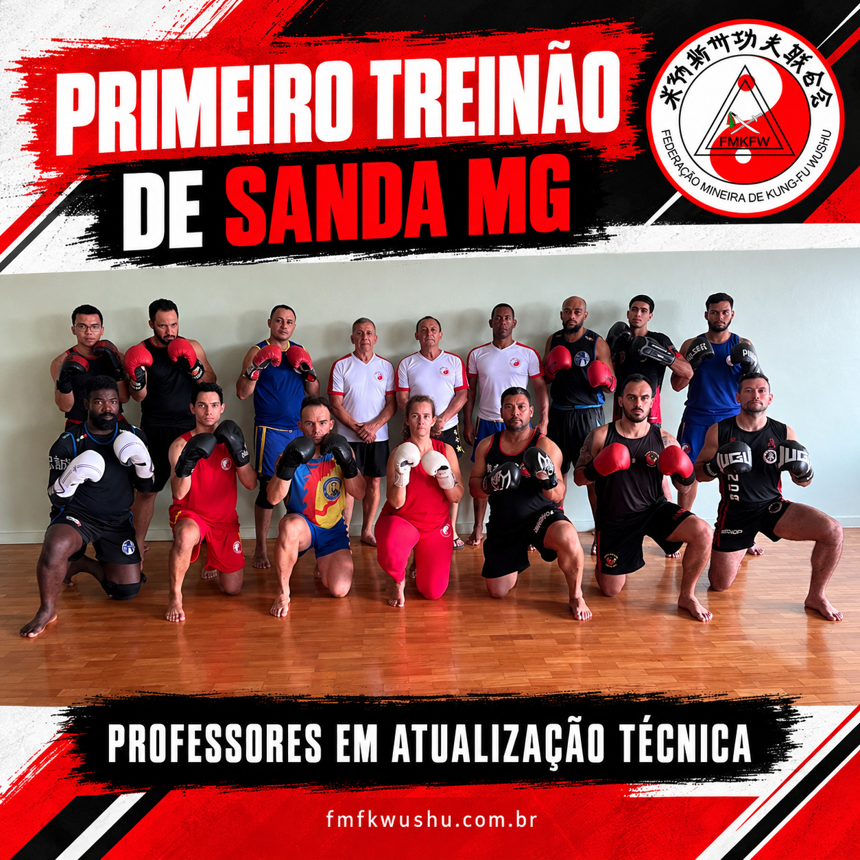 Participantes do primeiro Treinão de Sanda MG